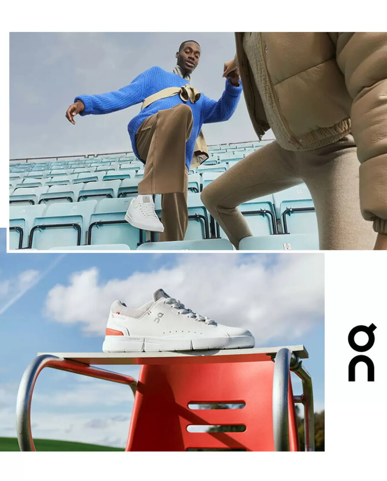 ON Sneakers>The Roger Advantage Sneakers Allwhite