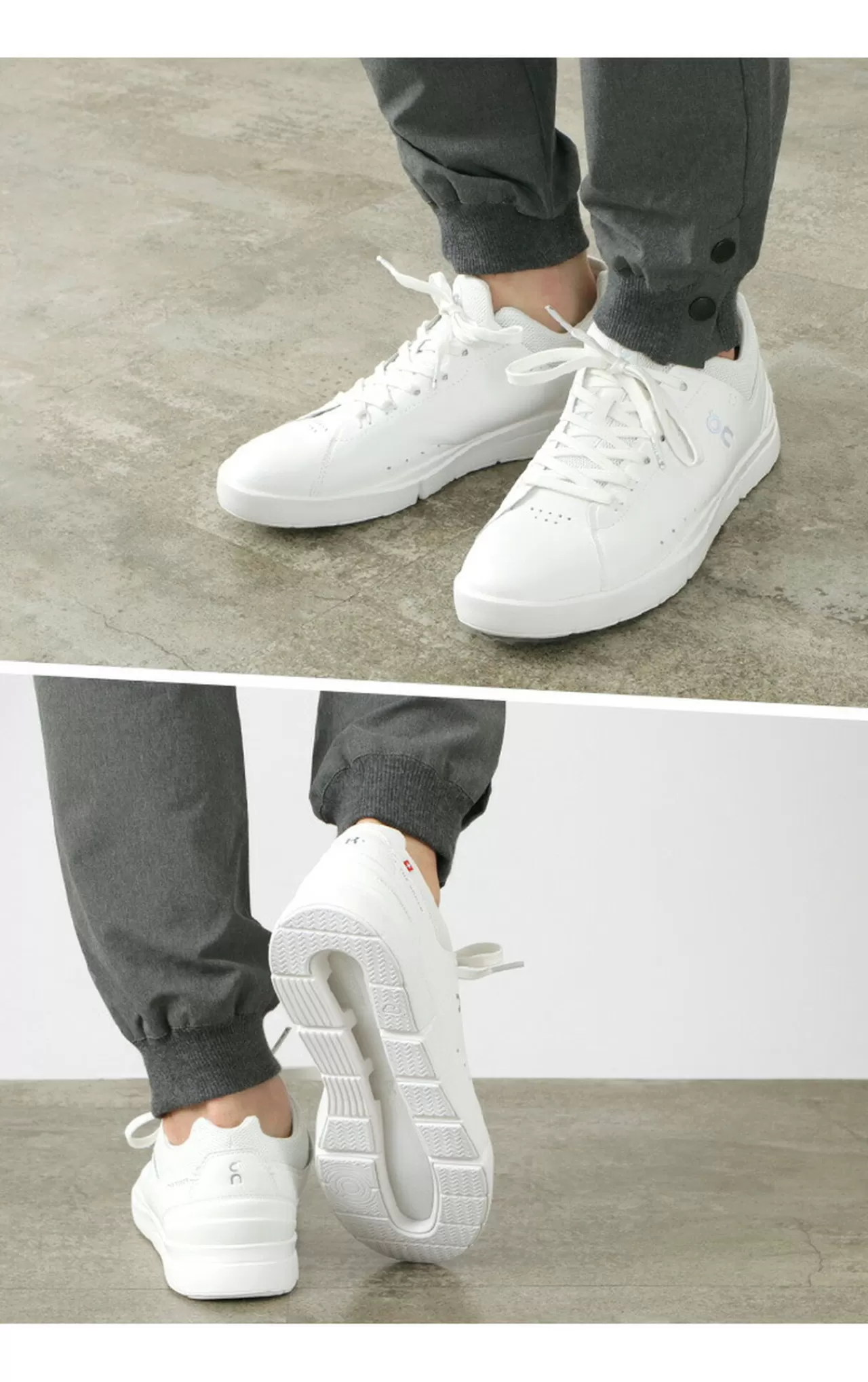 ON Sneakers>The Roger Advantage Sneakers Allwhite