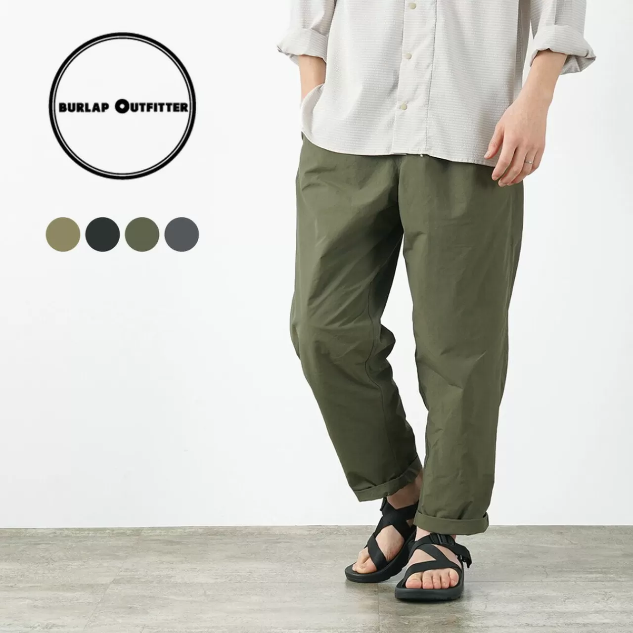 BURLAP OUTFITTER Trousers>Track Pants Solid