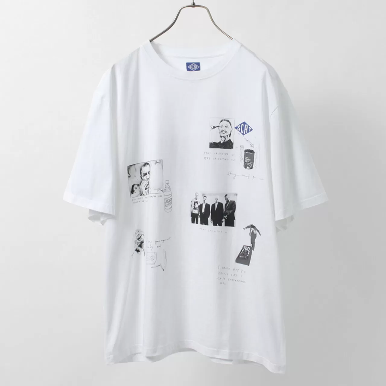 STAY CREATIVE Co. Short Sleeves>Trainspotting Short Sleeve T-Shirt White