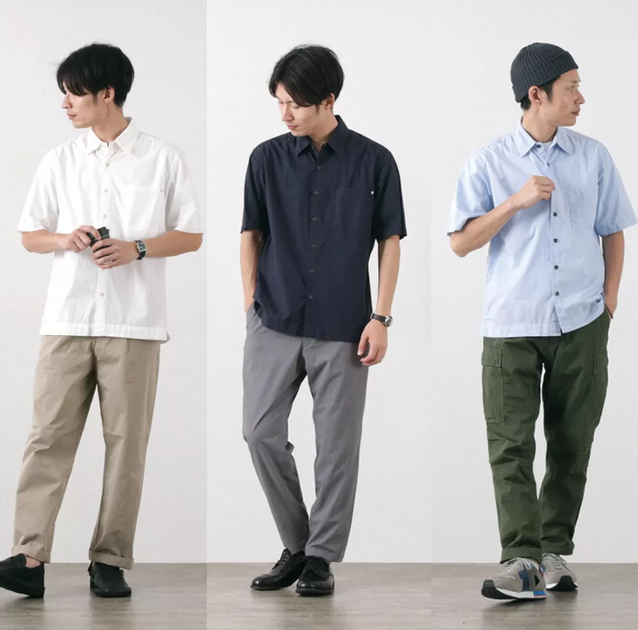SAGE DE CRET Short Sleeves>Typewriter Ss Box Shirt