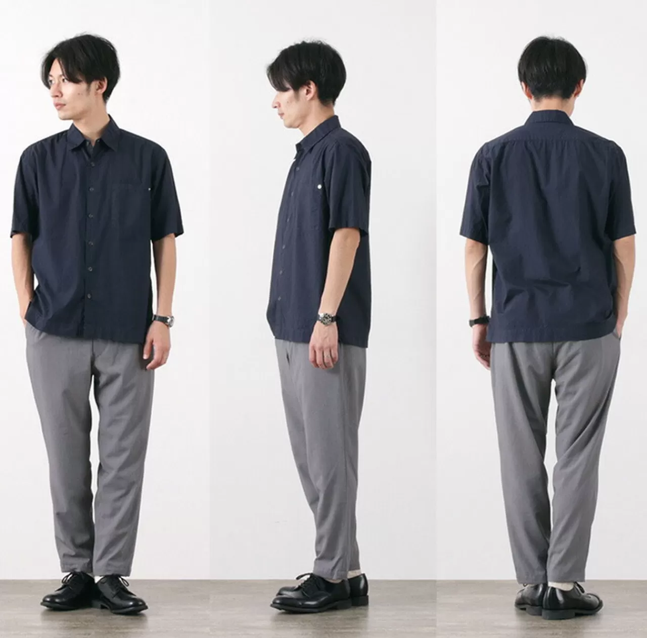 SAGE DE CRET Short Sleeves>Typewriter Ss Box Shirt