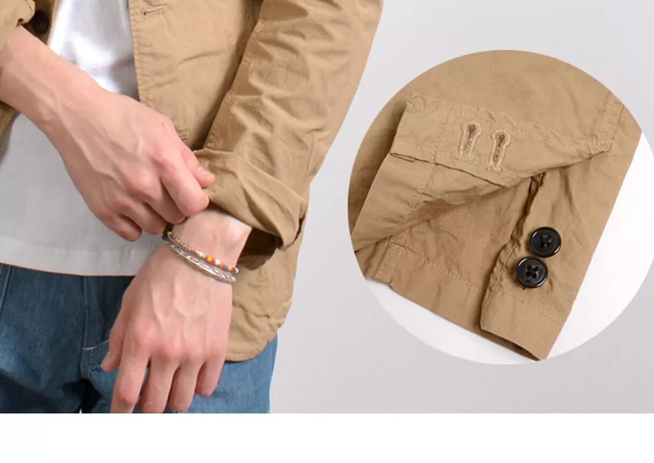 ROCOCO Jackets>Typewriter Summer Tailored Jacket