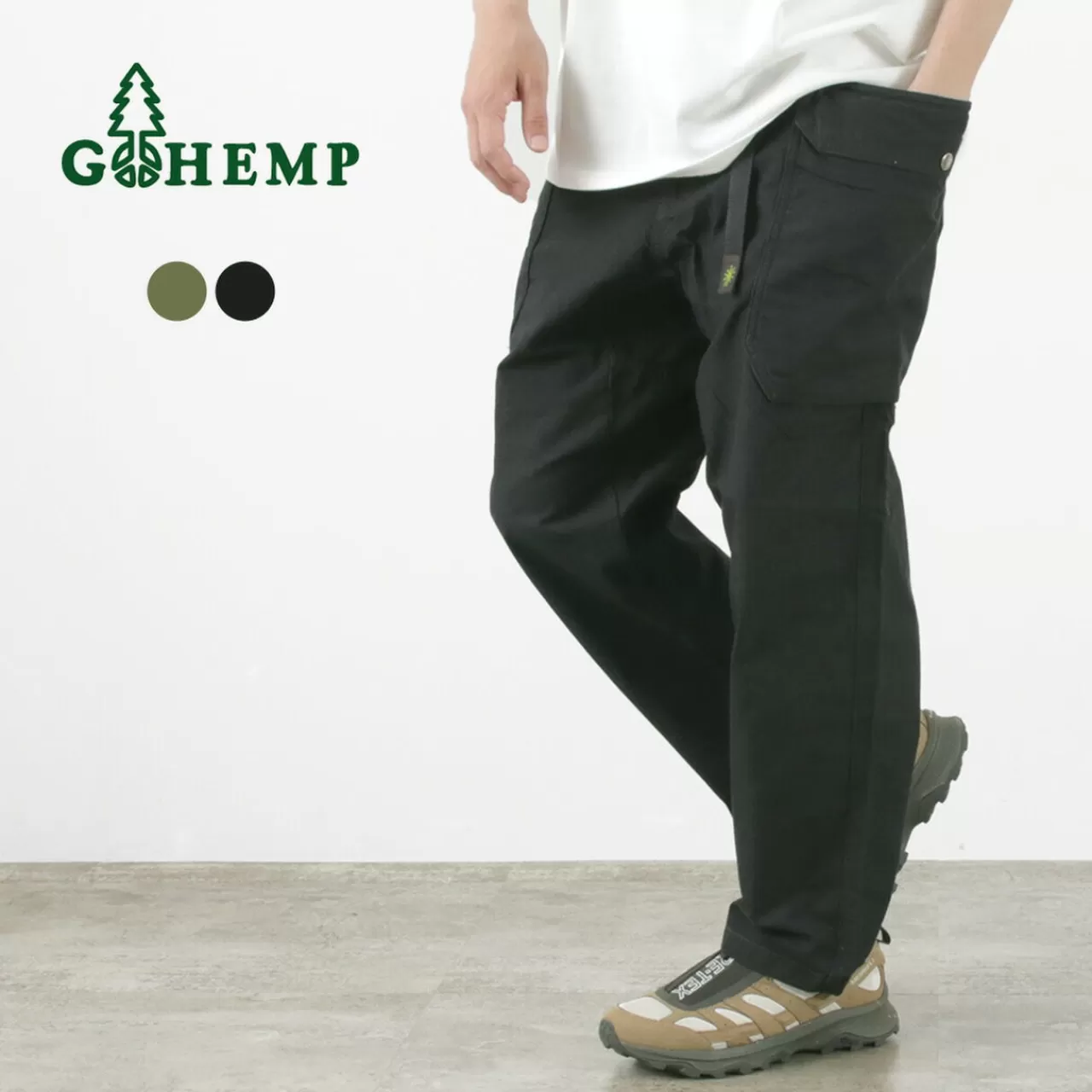 GOHEMP Trousers>Ultimate Trousers Hemp Cotton/Recycled Polyester Weathercross