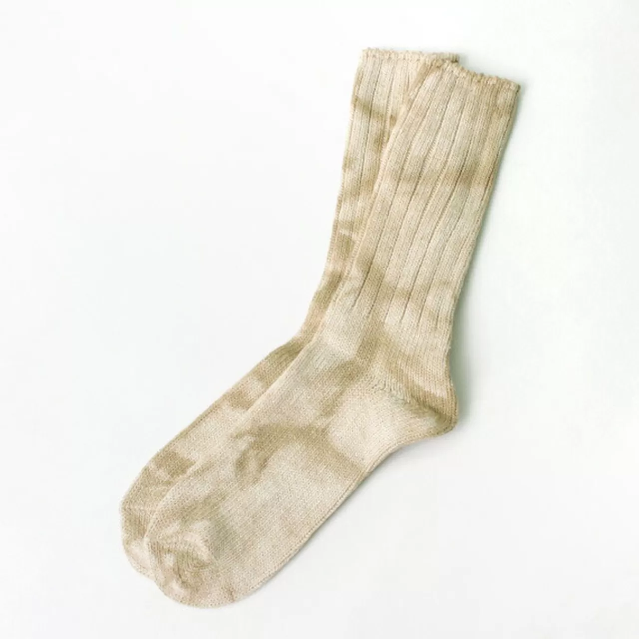 GOHEMP Socks>Uneven Dye Crew Socks