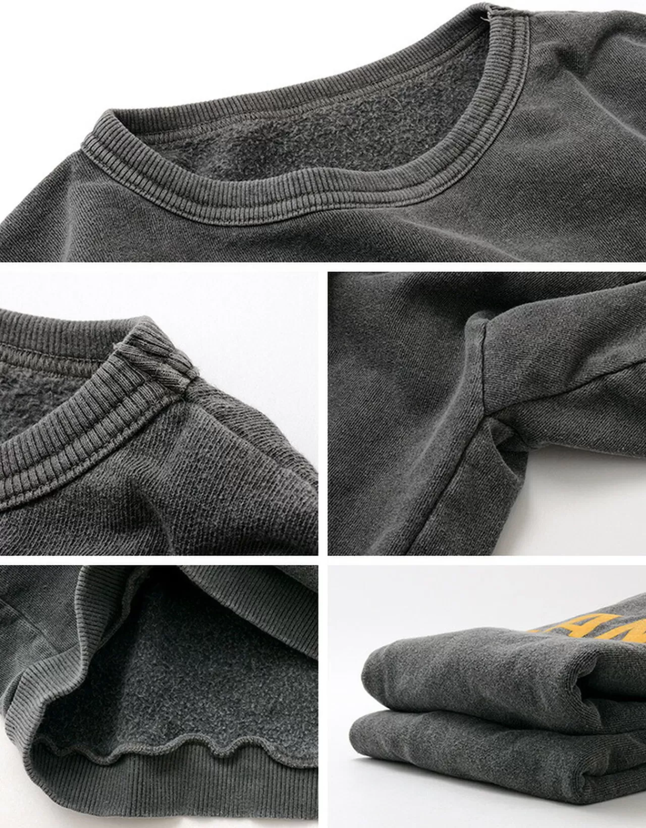 MIXTA Short Sleeves>Vintage Short-Sleeved Printed Sweatshirt (Valance) Vintageblack