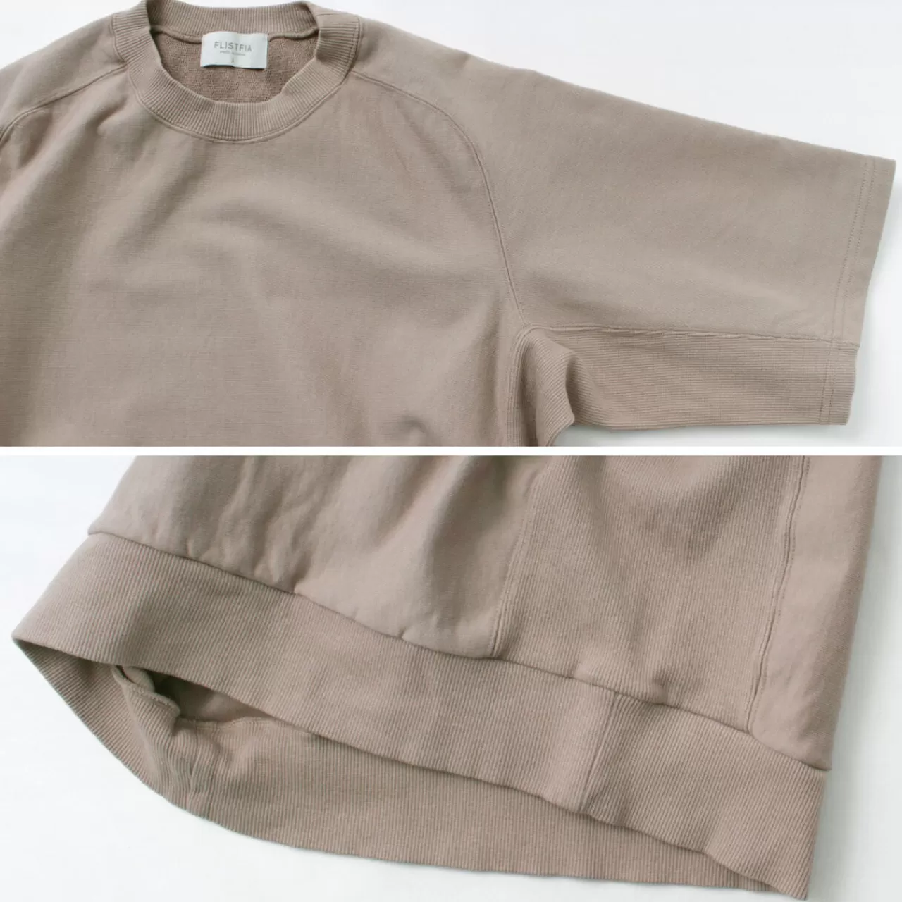 FLISTFIA Short Sleeves>Vintage Side Rib S/S Sweat