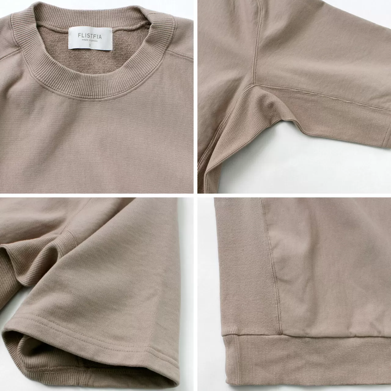 FLISTFIA Short Sleeves>Vintage Side Rib S/S Sweat