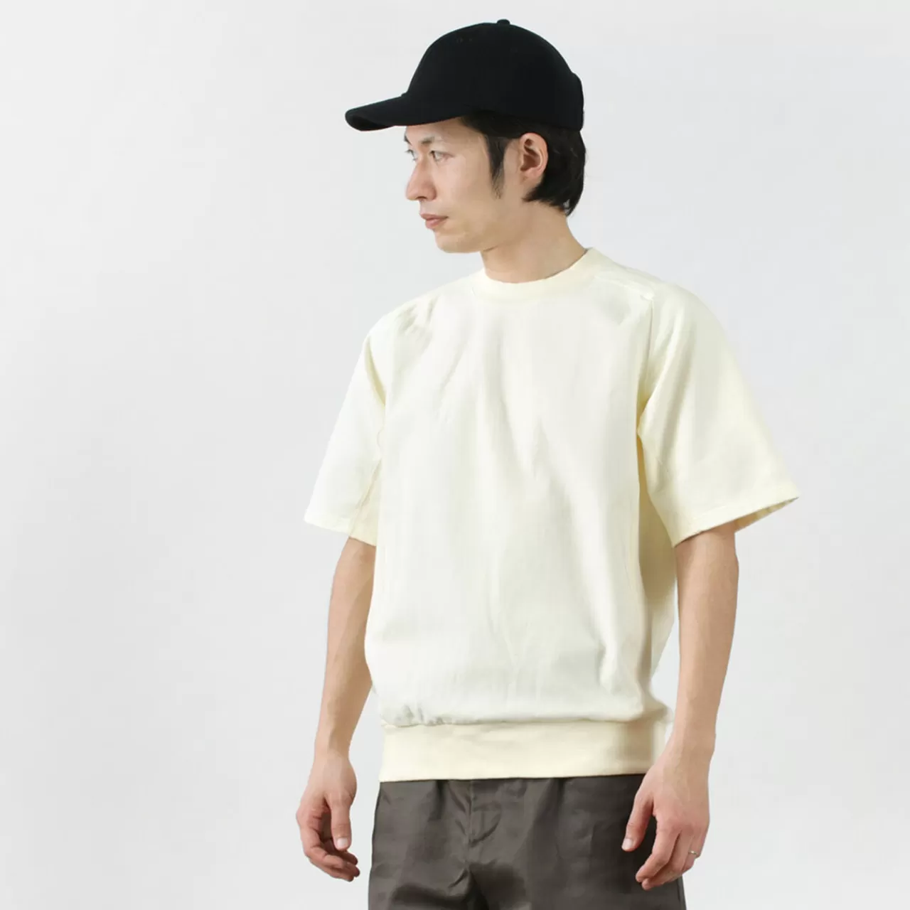 FLISTFIA Short Sleeves>Vintage Side Rib S/S Sweat