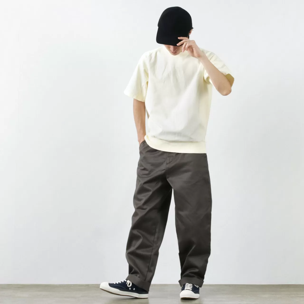 FLISTFIA Short Sleeves>Vintage Side Rib S/S Sweat