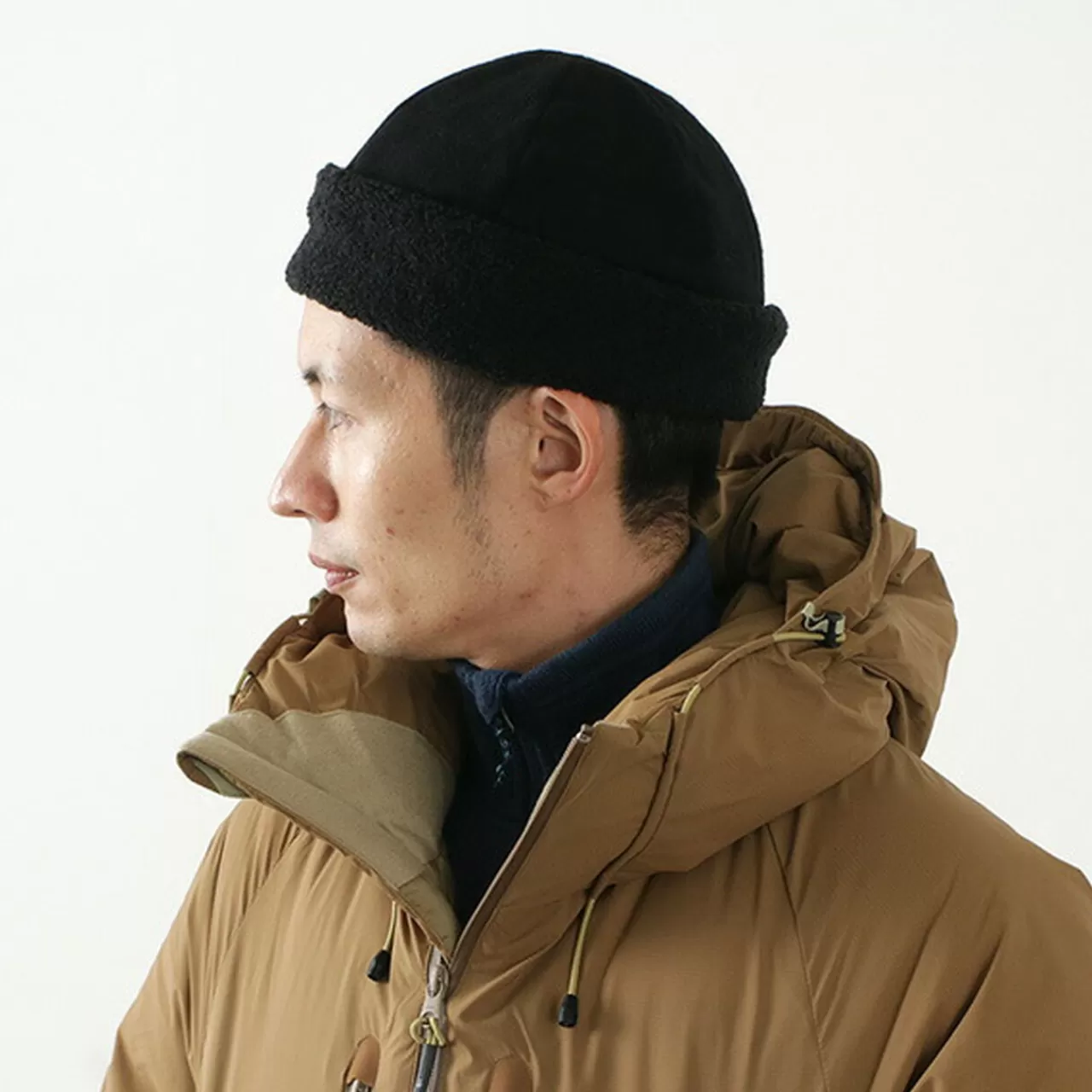 HIGHER Hats>Vintage Wool Flannel Beanie