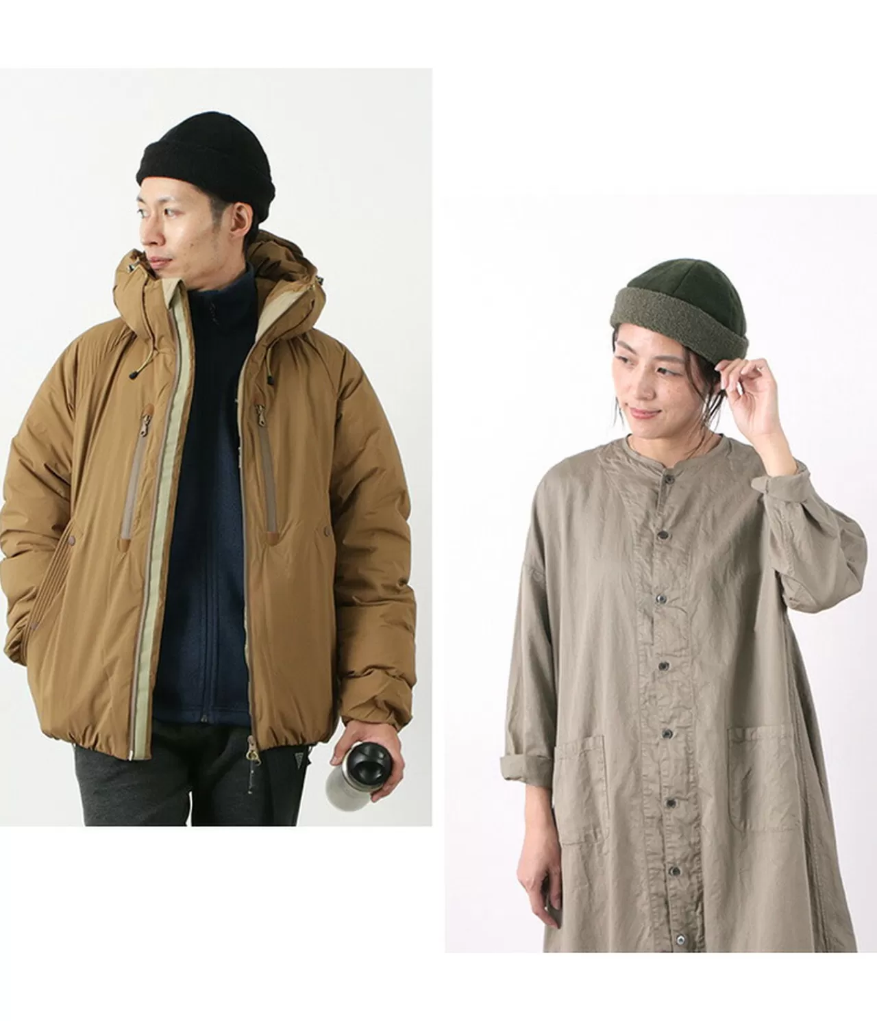 HIGHER Hats>Vintage Wool Flannel Beanie
