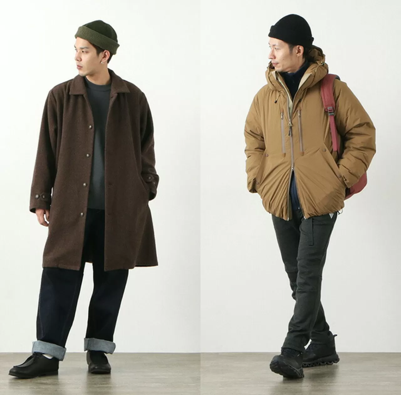 HIGHER Hats>Vintage Wool Flannel Beanie