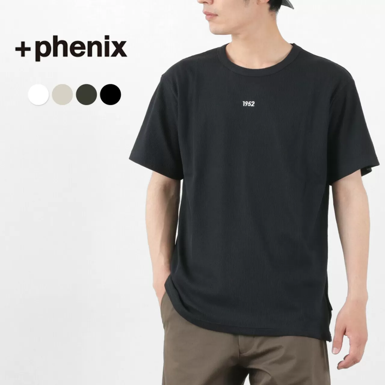 PHENIX Short Sleeves>Waffle 37.5 T-Shirt