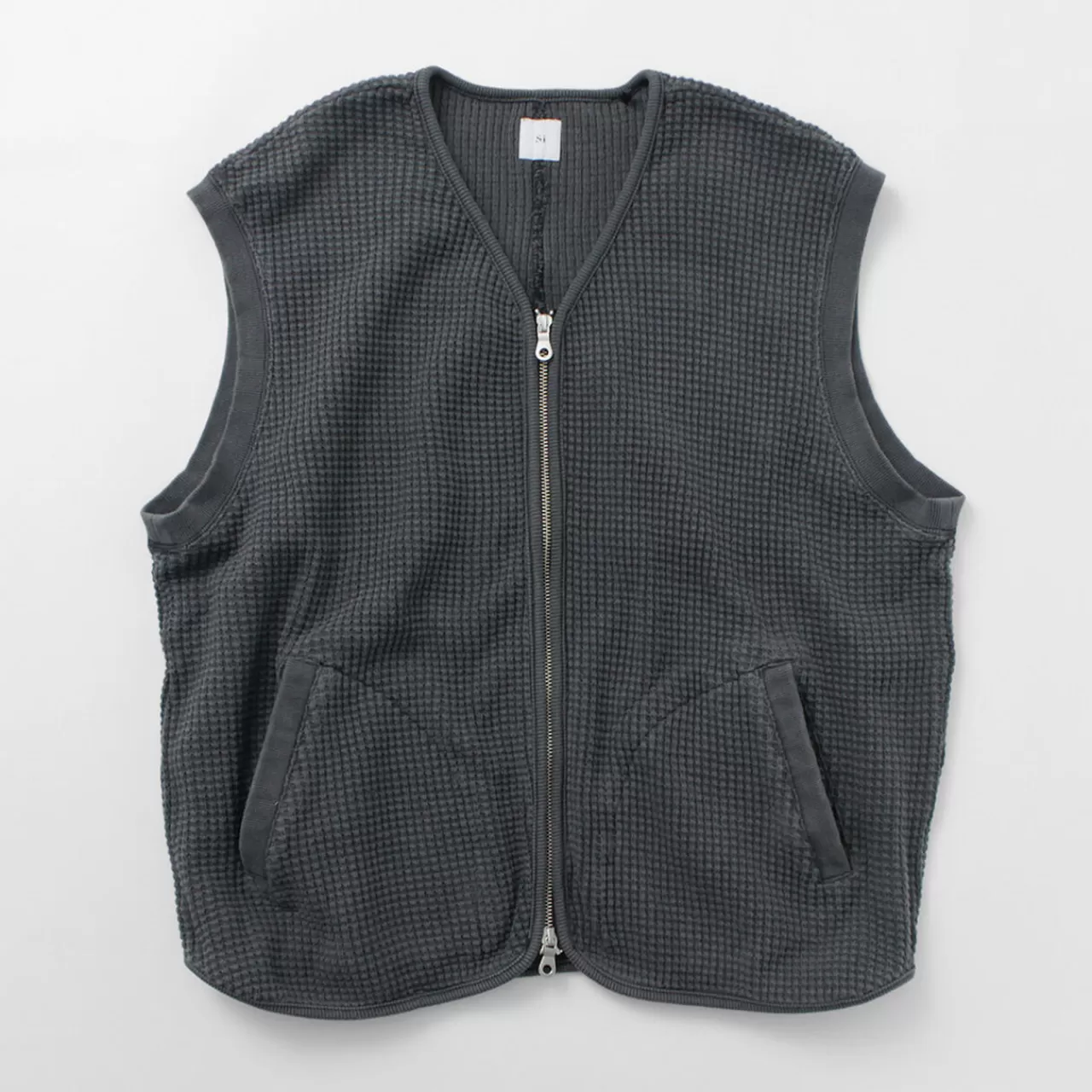 SI Vest>Waffle Zip Vest