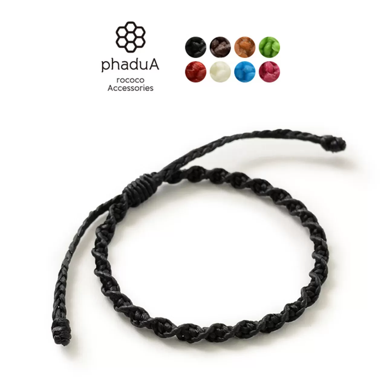 PHADUA Bracelets>Wax Cord Bracelet