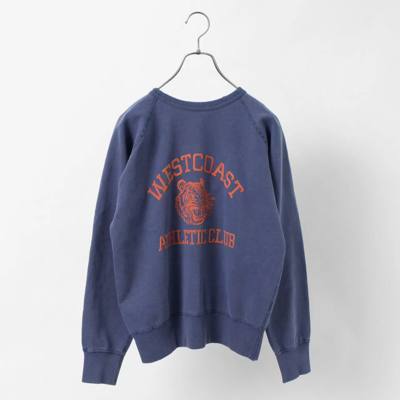 MIXTA Long Sleeves>West Coast Athletic Club Raglan Sleeve Crew Neck Sweat Sweatshirt