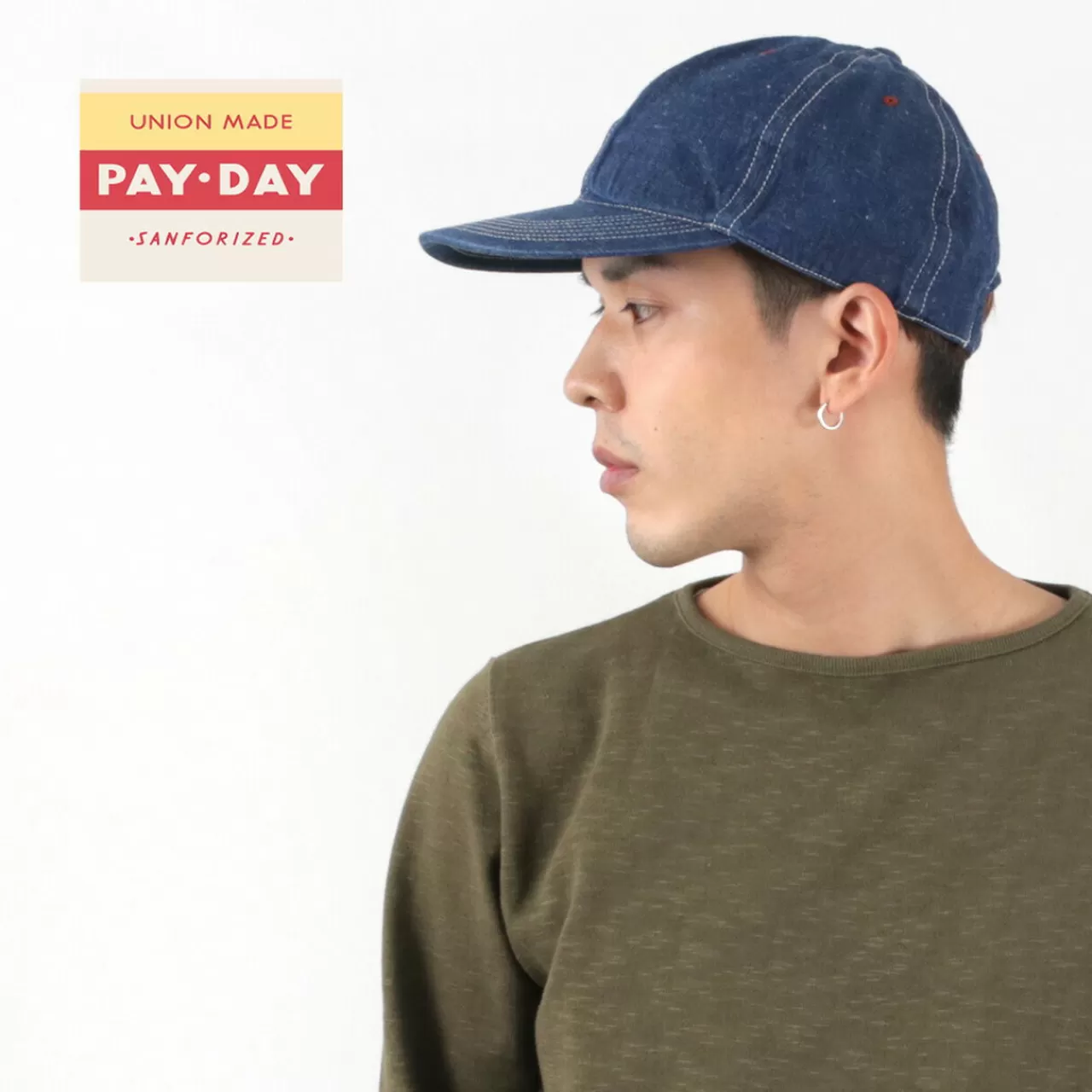 PAYDAY Hats>Work Cap Indigo