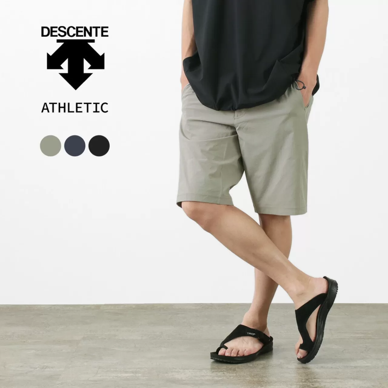 DESCENTE ATHLETIC Shorts>Zero Stretch Shorts